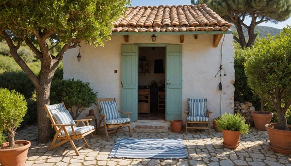 Le confort dune maison avec la liberte du camping en corse du sud